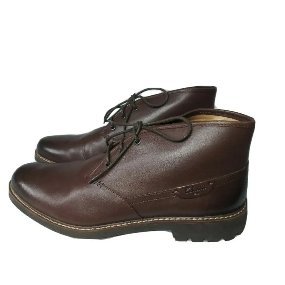 Clarks Montacute Duke 1825 Leather Chukka Boots Lace up Men's Shoes Size 13 M